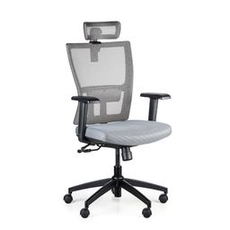 Kancelárska stolička AM, sivá