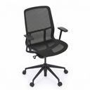 Kancelárska stolička ELVI, čierna