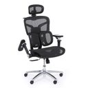 Kancelárska stolička LEVEL, čierna