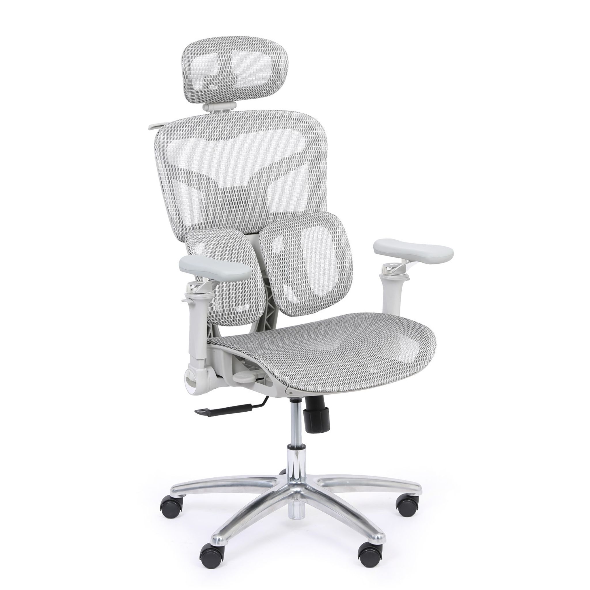 Kancelárska stolička LEVEL, sivá