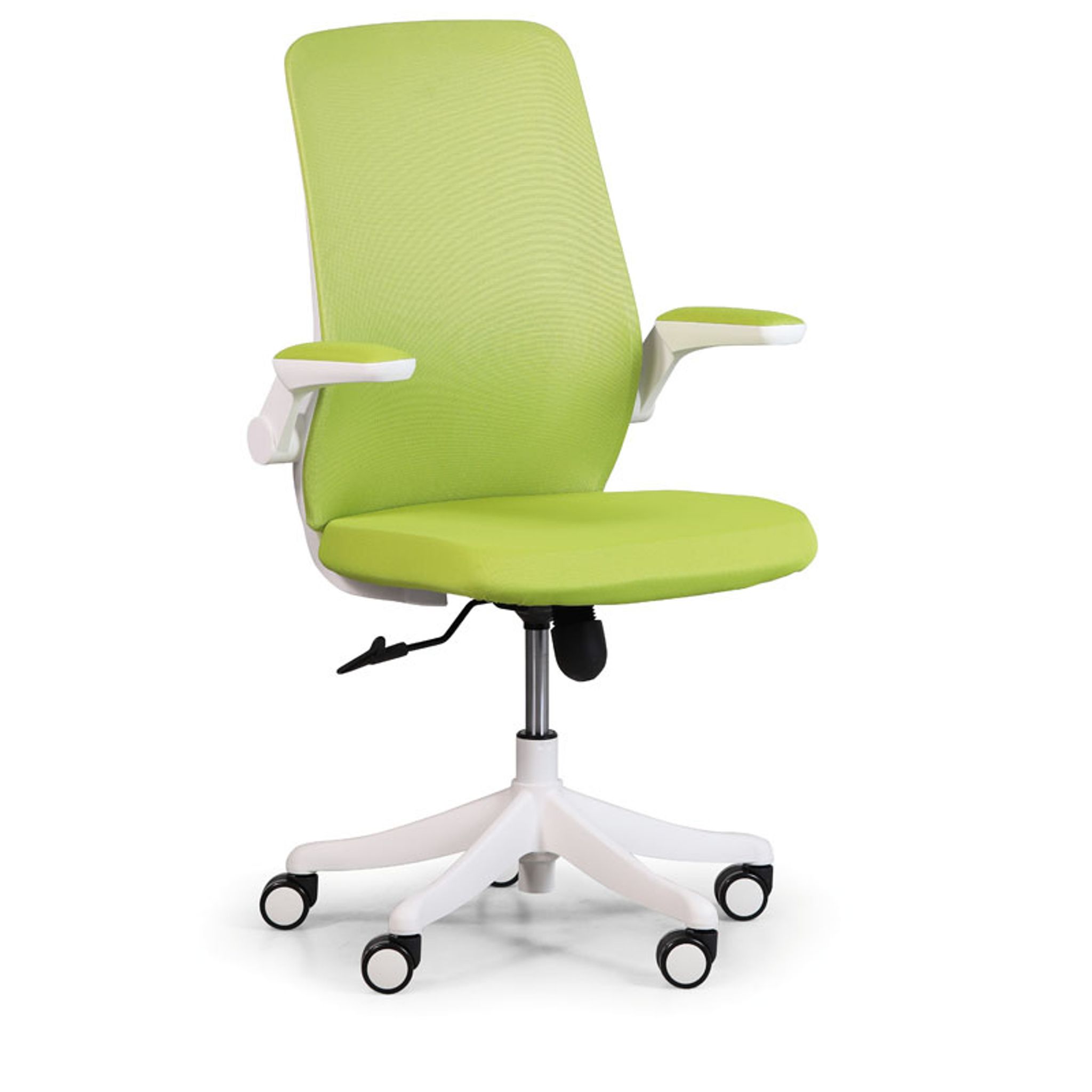 Kancelárska stolička so sieťovaným operadlom BUTTERFLY, zelená