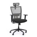 Kancelářská židle AM, černá/šedá