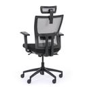 Kancelářská židle AM, černá/šedá