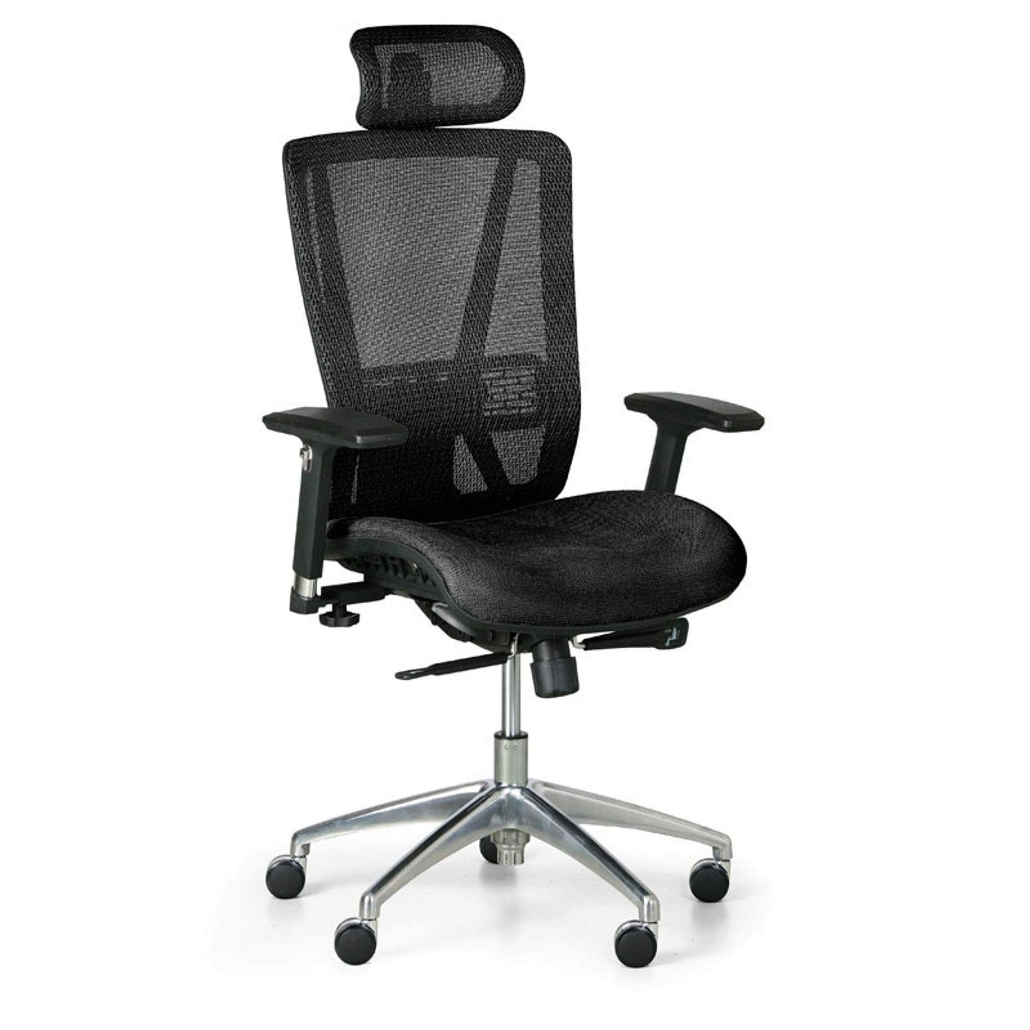 Kancelářská židle LESTER MF, černá