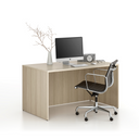 Kancelársky písací stôl FRAME, 140x80 cm, dub prírodný