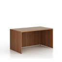 Kancelársky písací stôl FRAME, 140x80 cm, orech