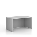 Kancelársky písací stôl FRAME, 140x80 cm, sivá