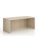 Kancelársky písací stôl FRAME, 180x80 cm, dub prírodný