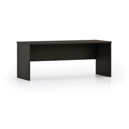 Kancelársky písací stôl INTEGRO, 175x70 cm, wenge