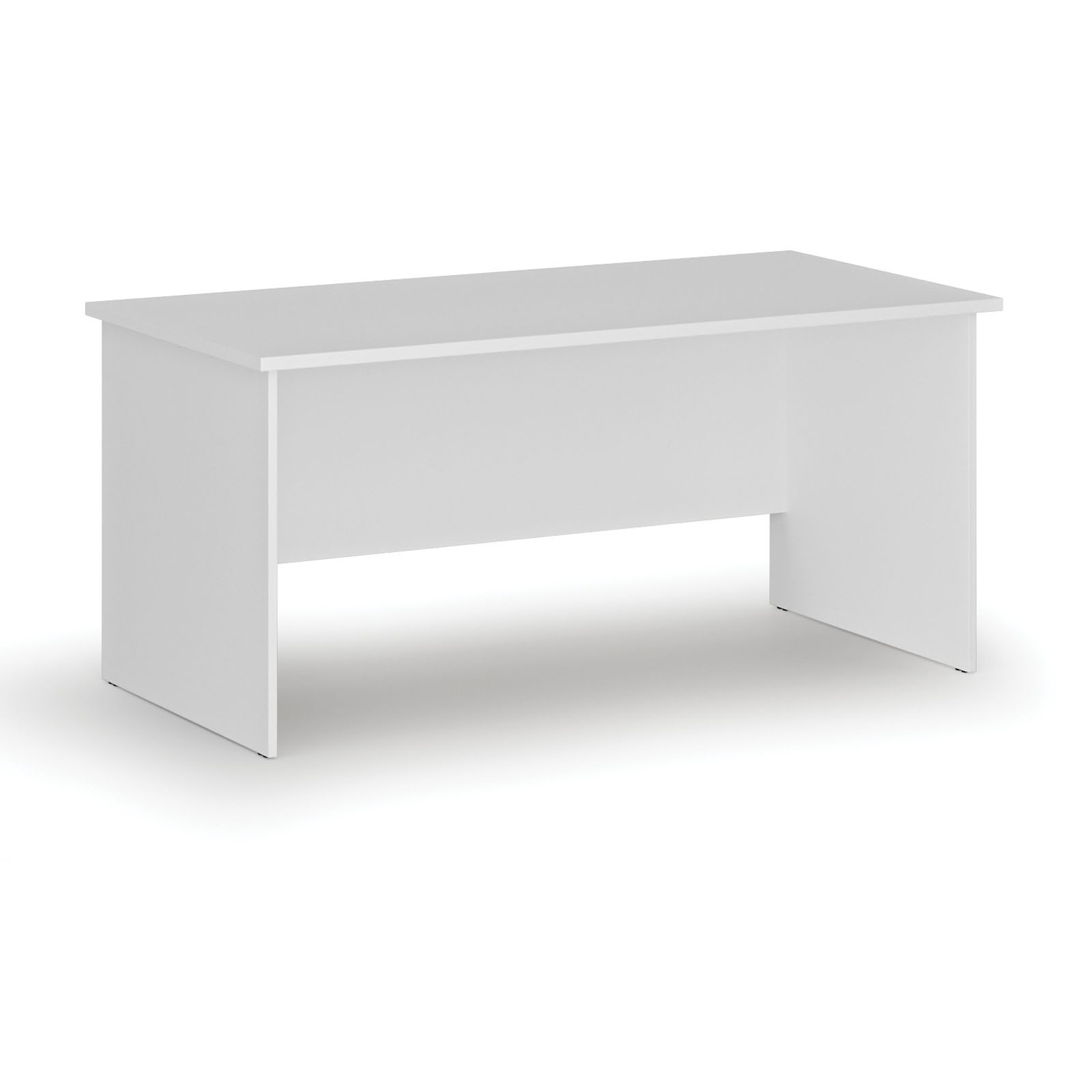 Fotografia produktu: Kancelársky písací stôl PRIMO WHITE, 160x80 cm, biela