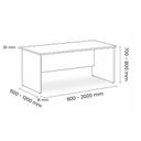 Kancelářský pracovní stůl na míru