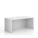 Kancelářský psací stůl FRAME, 160x80 cm, bílá