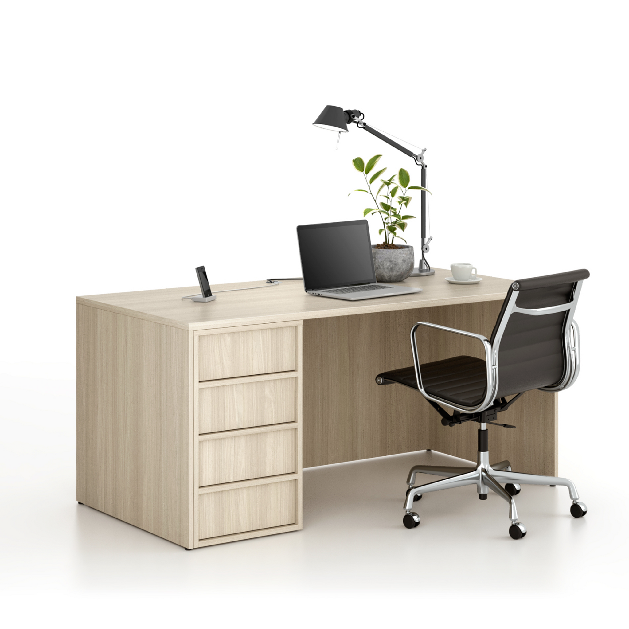 Kancelářský psací stůl FRAME, 160x80 cm