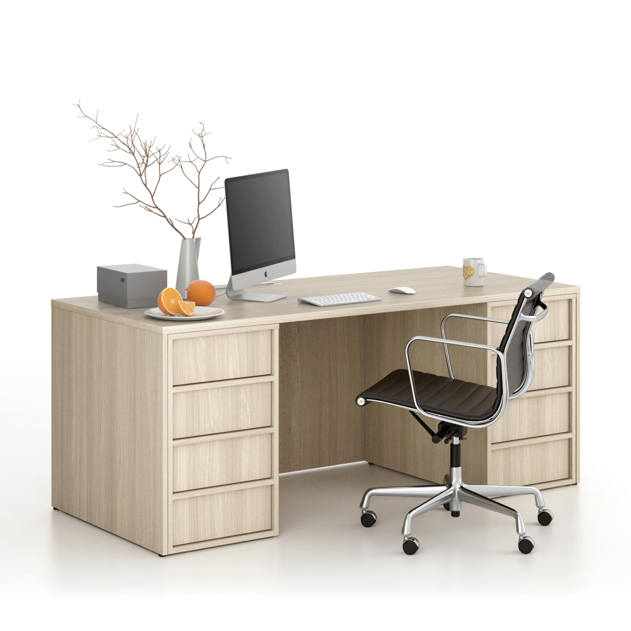 Kancelářský psací stůl FRAME, 180x80 cm