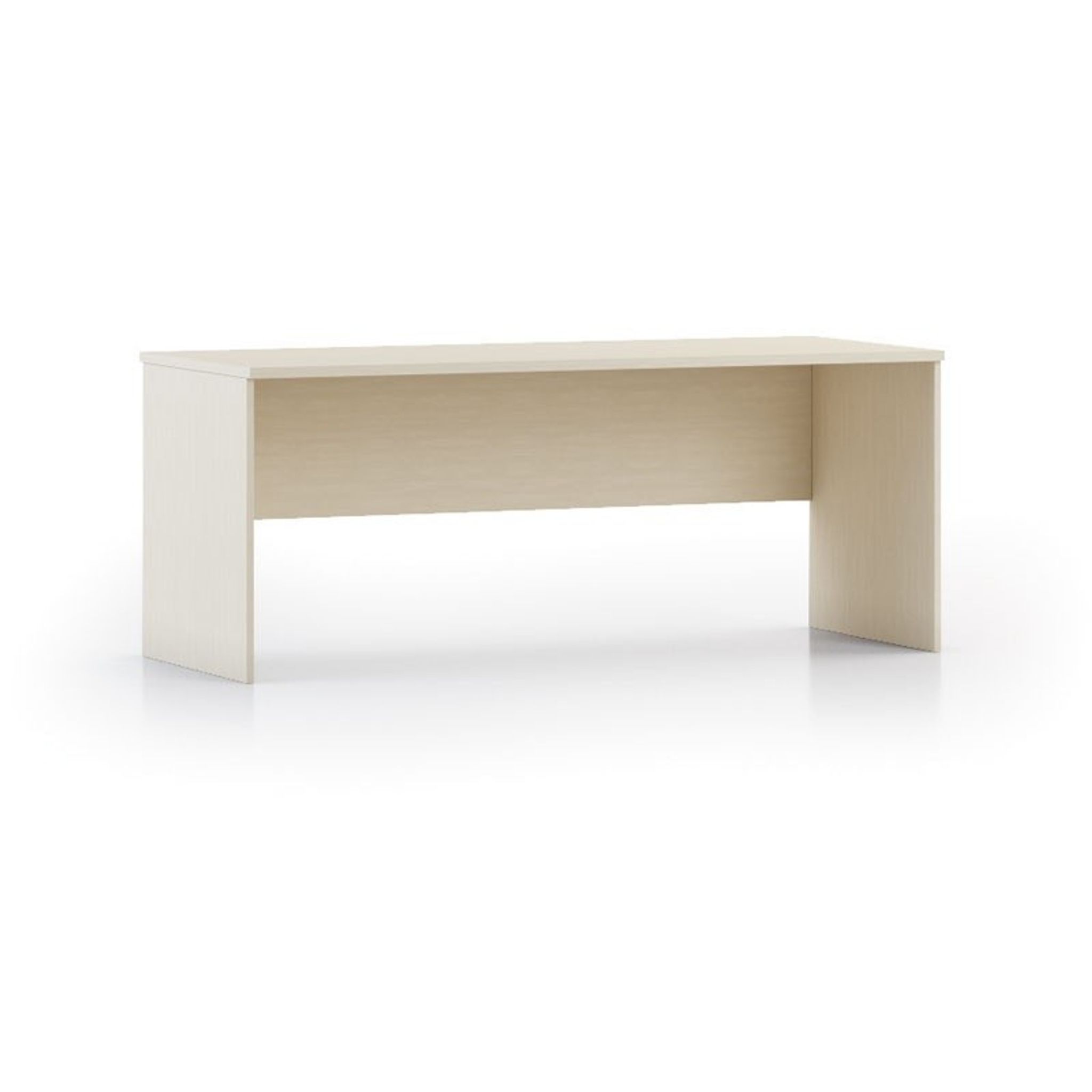 Kancelářský psací stůl INTEGRO, 175x70 cm, bříza
