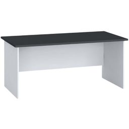 Kancelářský psací stůl PRIMO FLEXI, 180x80 cm, grafitová