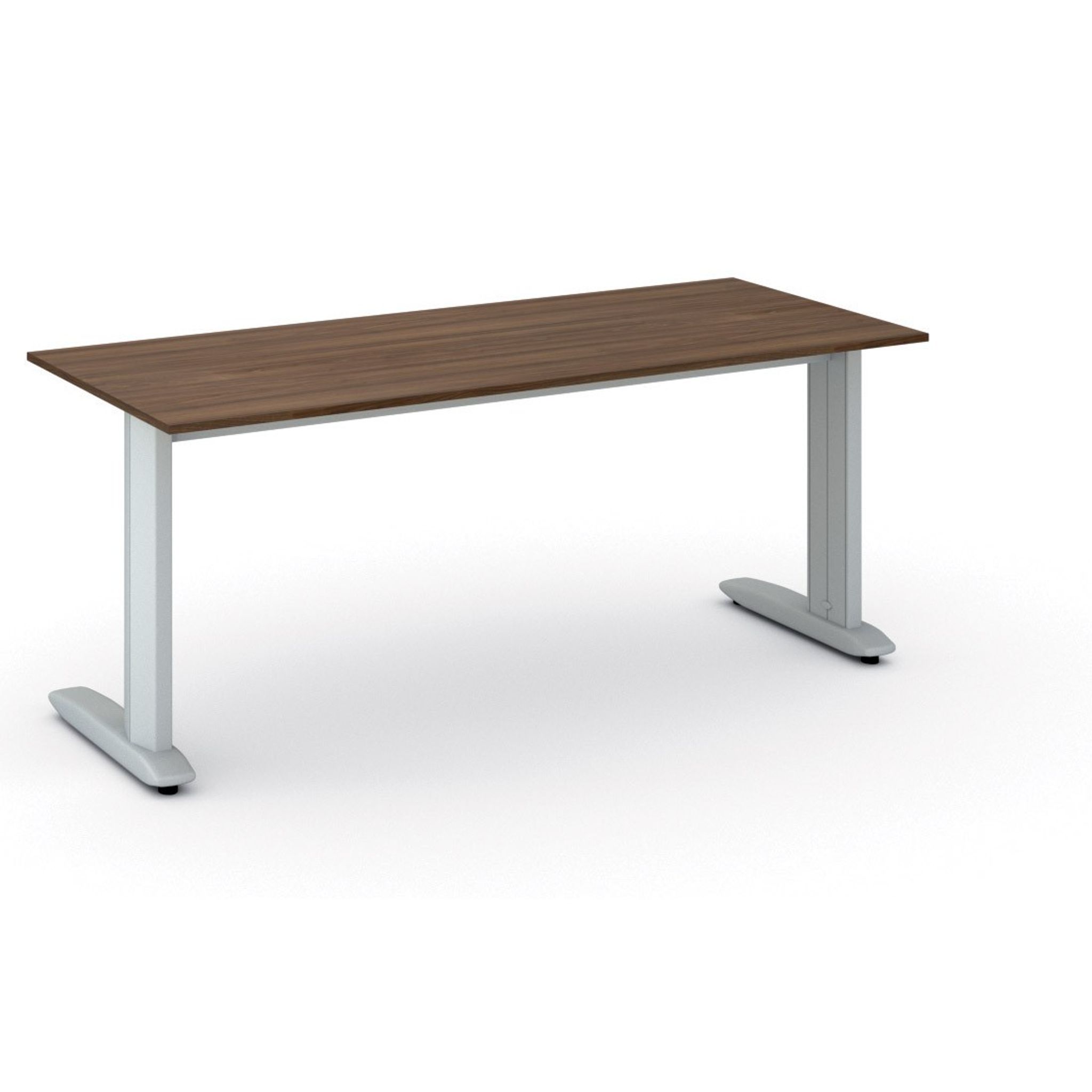 Kancelářský psací stůl PRIMO FLEXIBLE, 180x80 cm, ořech