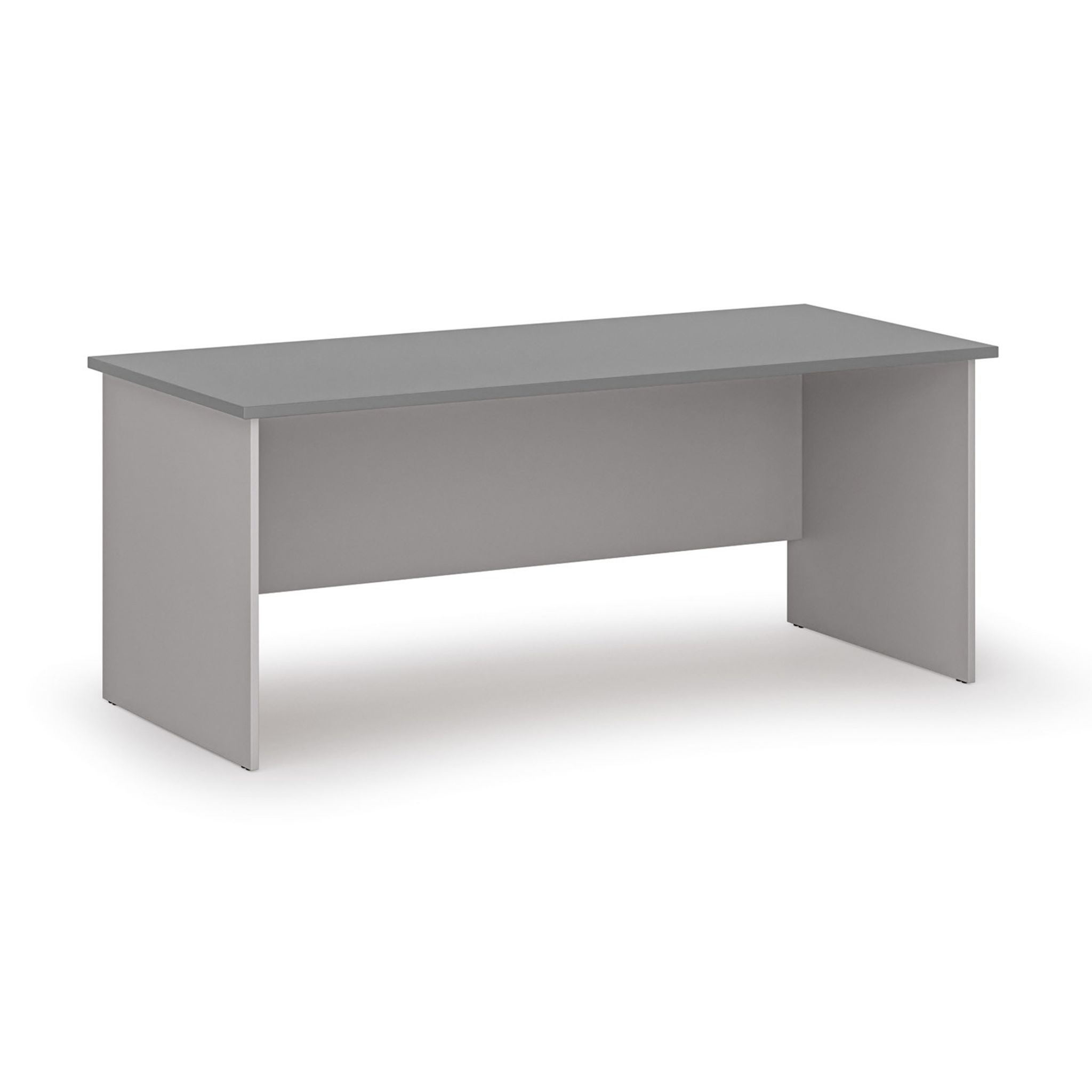 Kancelářský psací stůl PRIMO GRAY, 180x80 cm, šedá/grafit