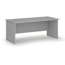Kancelářský psací stůl PRIMO GRAY, 180x80 cm, šedá
