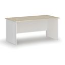 Kancelářský psací stůl PRIMO WHITE, 160x80 cm, bílá/bříza