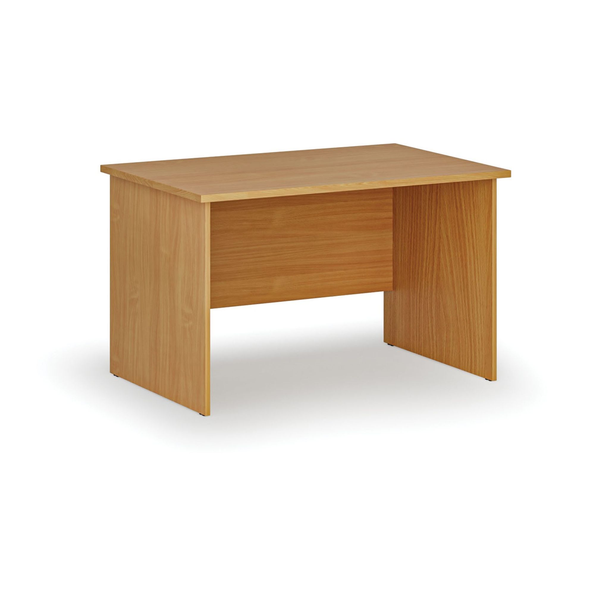Kancelářský psací stůl PRIMO WOOD, 120x80 cm, buk