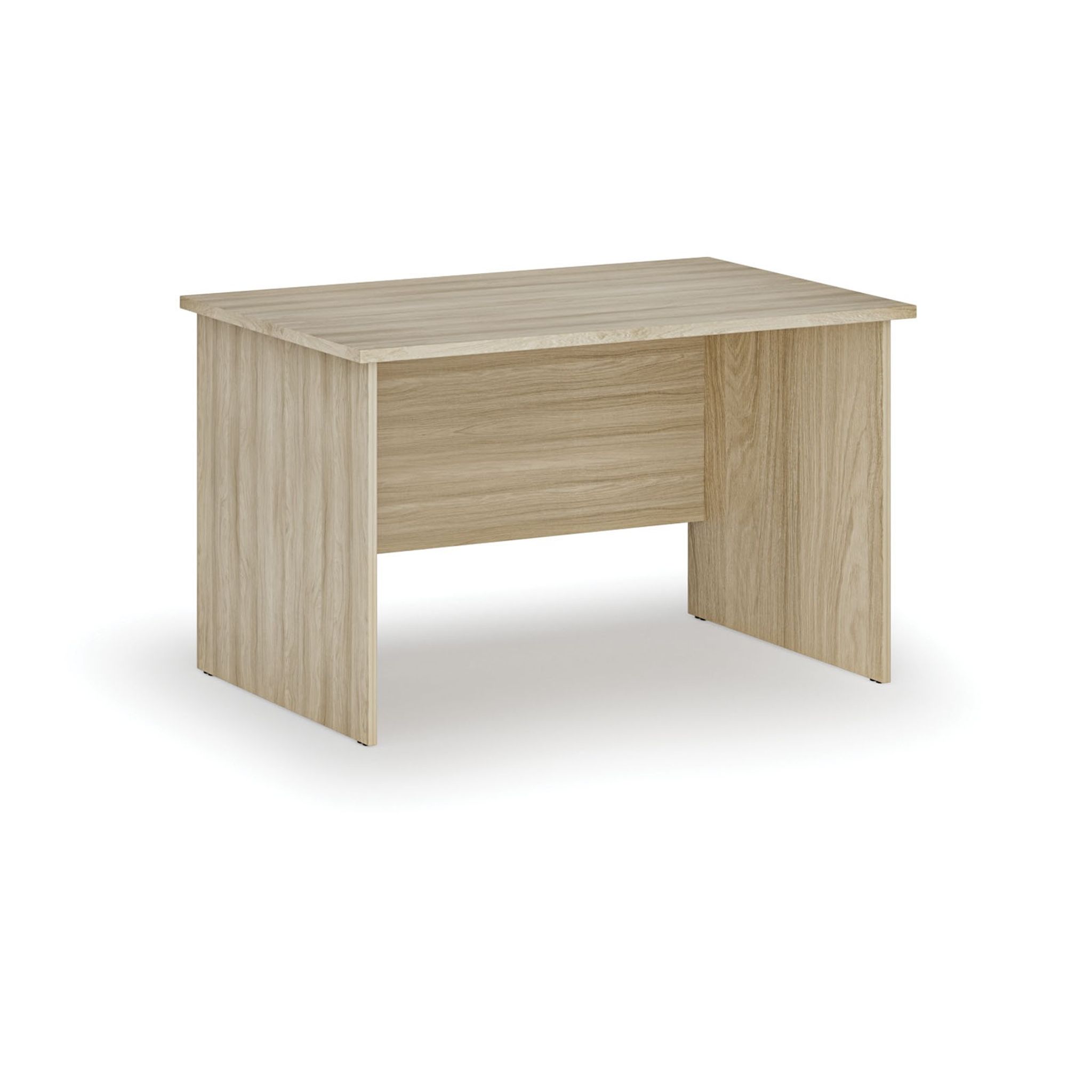 Kancelářský psací stůl PRIMO WOOD, 120x80 cm, dub přírodní