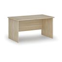 Kancelářský psací stůl PRIMO WOOD, 140x80 cm, dub přírodní