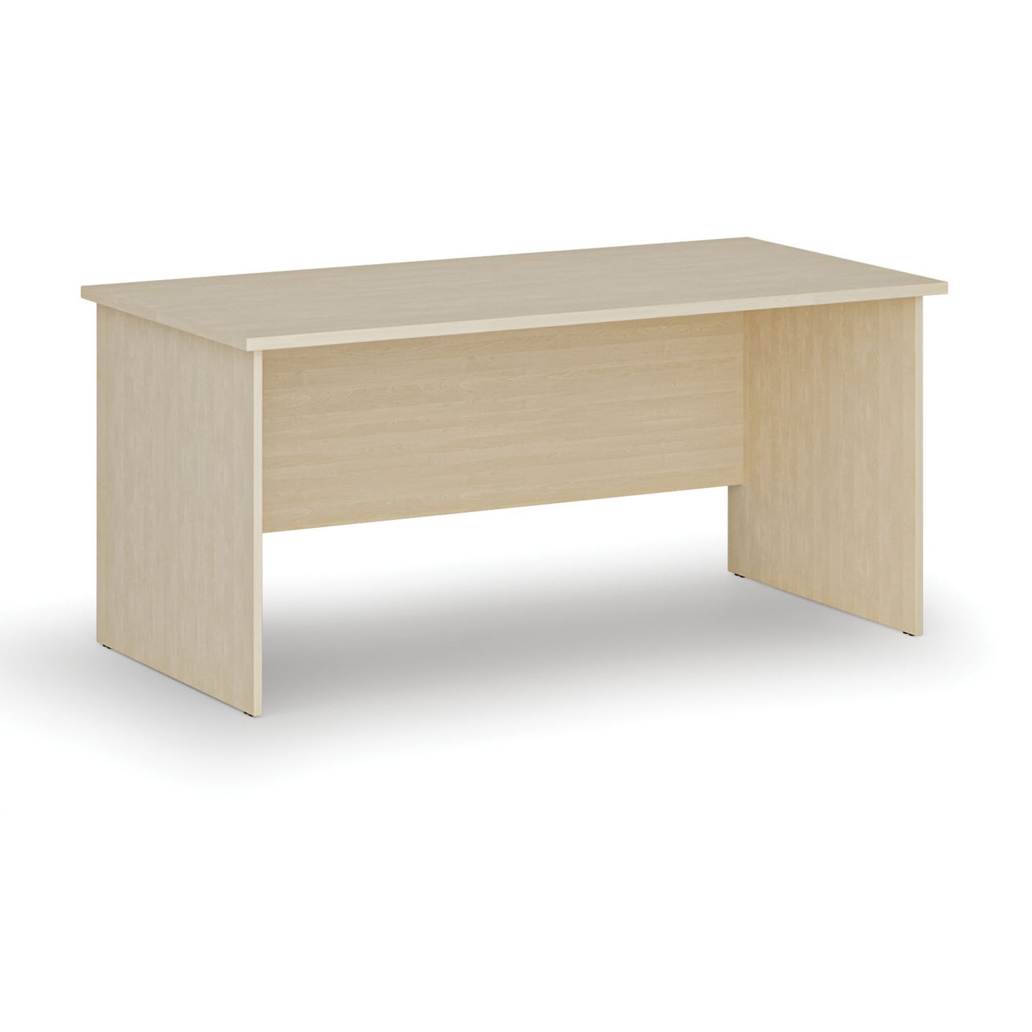 Kancelářský psací stůl PRIMO WOOD, 160x80 cm, bříza