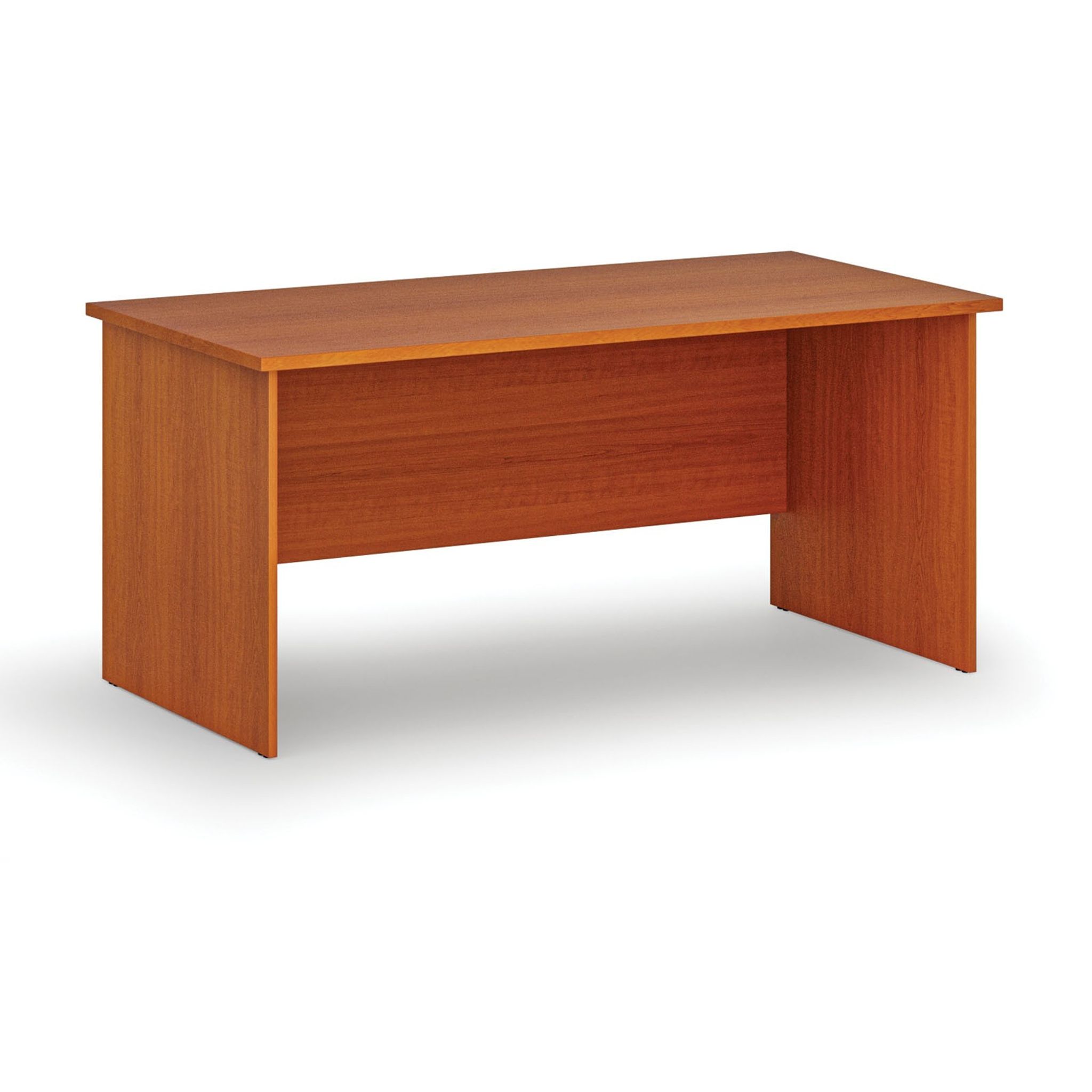 Kancelářský psací stůl PRIMO WOOD, 160x80 cm, třešeň