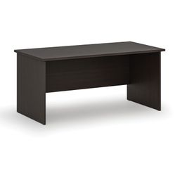 Kancelářský psací stůl PRIMO WOOD, 160x80 cm, wenge