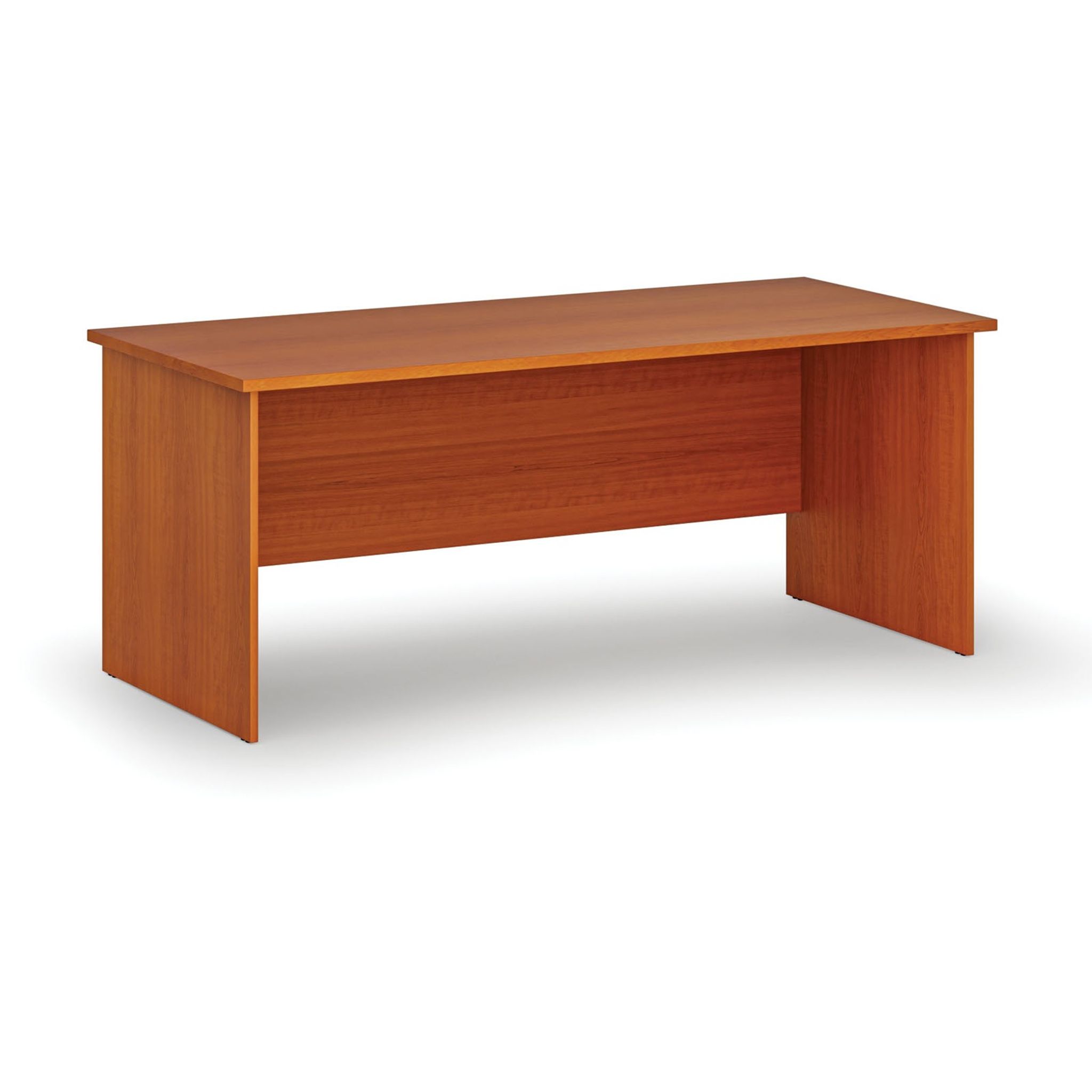 Kancelářský psací stůl PRIMO WOOD, 180x80 cm, třešeň