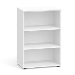 Kancelársky regál PRIMO, 800 x 420 x 1087 mm, biela