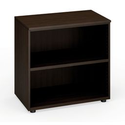 Kancelářský regál PRIMO, 800 x 420 x 740 mm, wenge