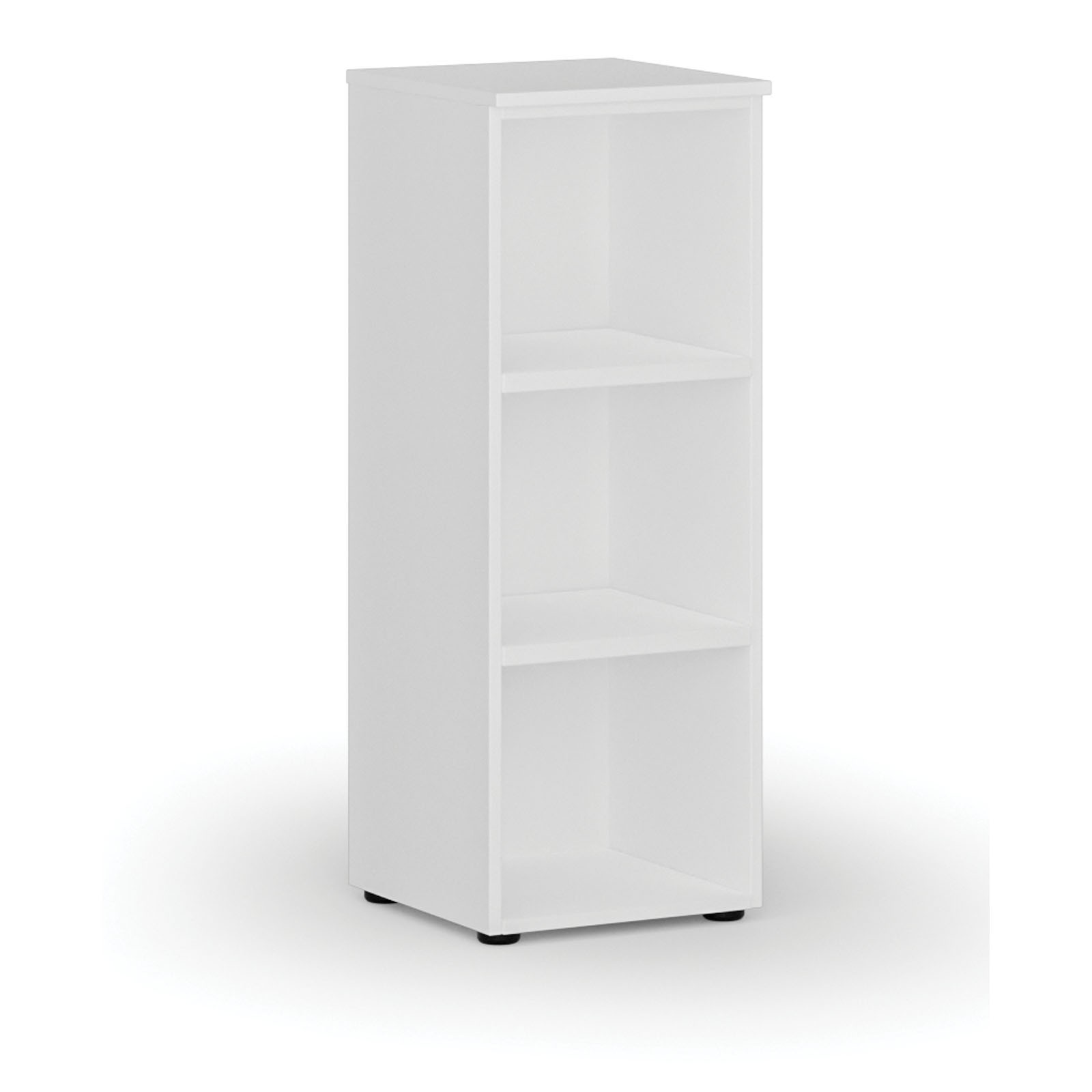 Fotografia produktu: Kancelársky regál PRIMO WHITE, 400 x 420 x 1087 mm, biela