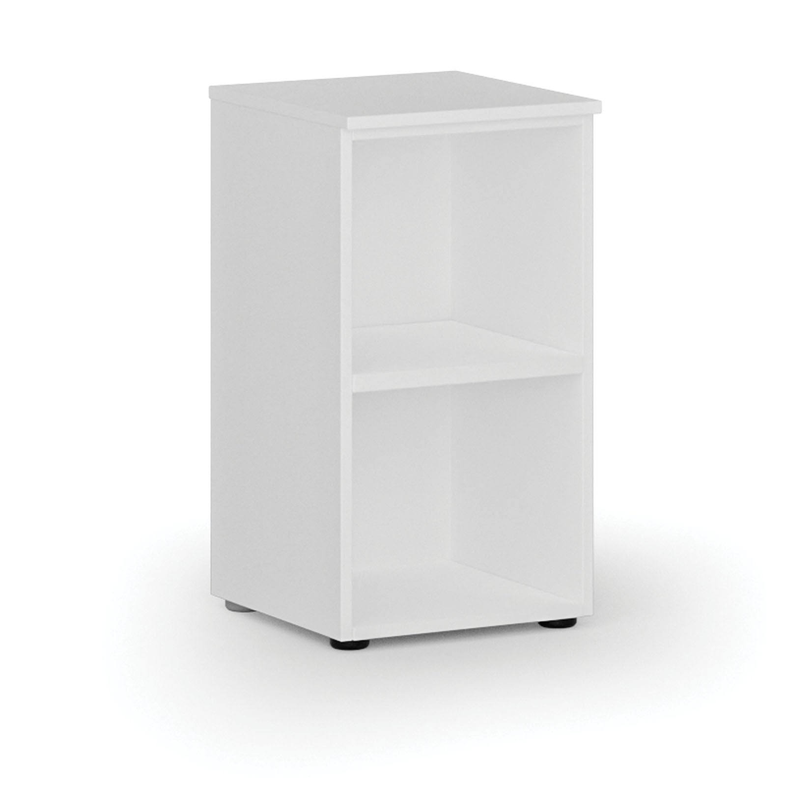 Fotografia produktu: Kancelársky regál PRIMO WHITE, 400 x 420 x 740 mm, biela