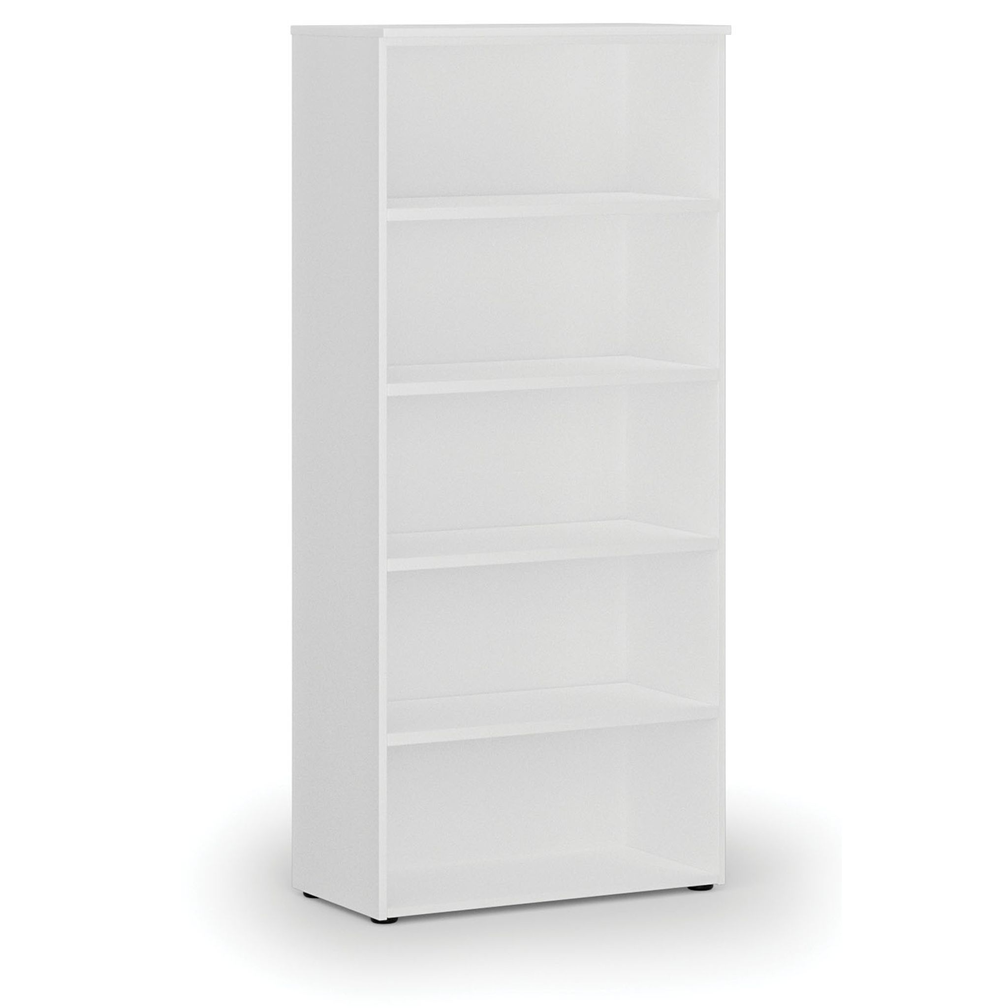 Kancelářský regál PRIMO WHITE, 800 x 420 x 1781 mm, bílá