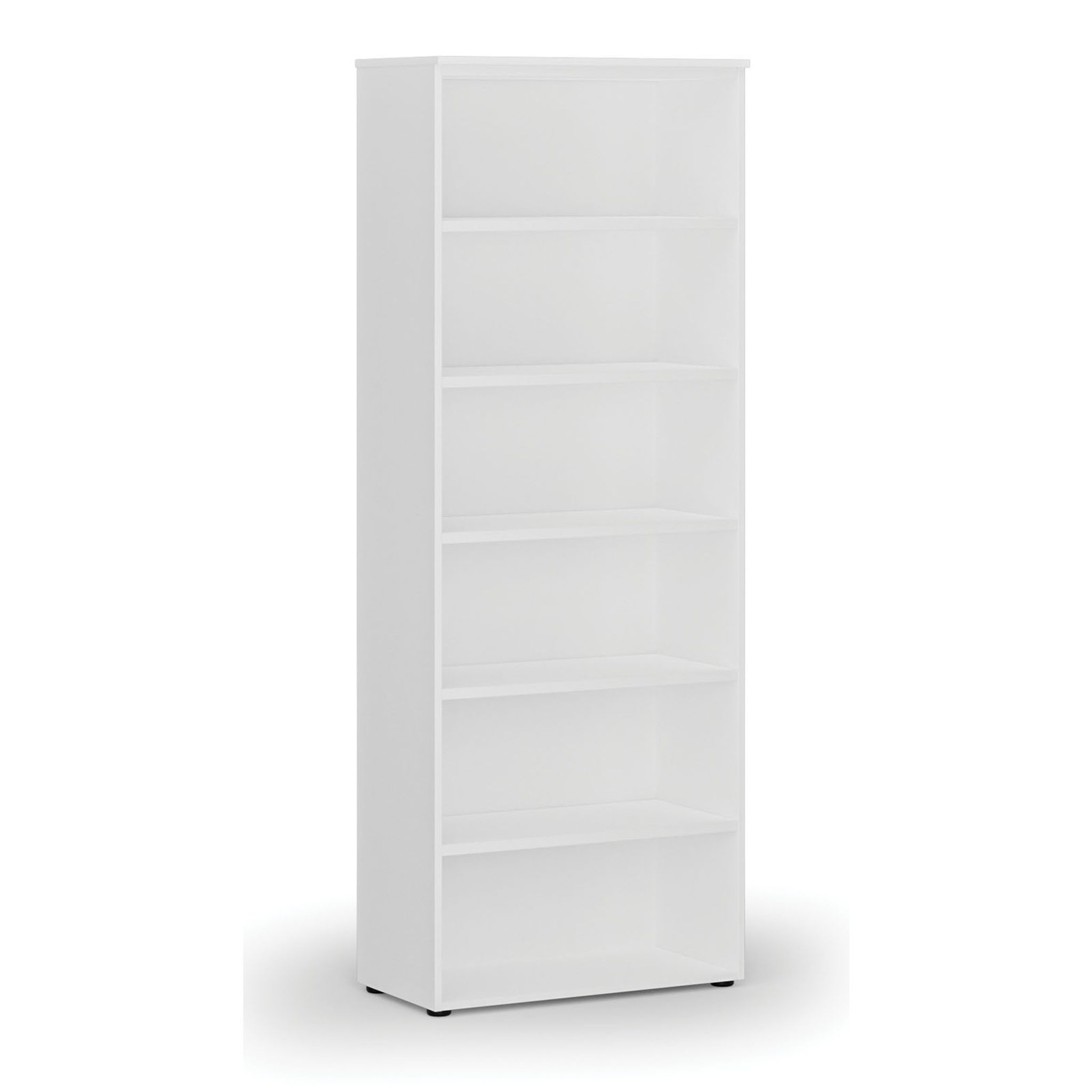 Kancelářský regál PRIMO WHITE, 800 x 420 x 2128 mm, bílá