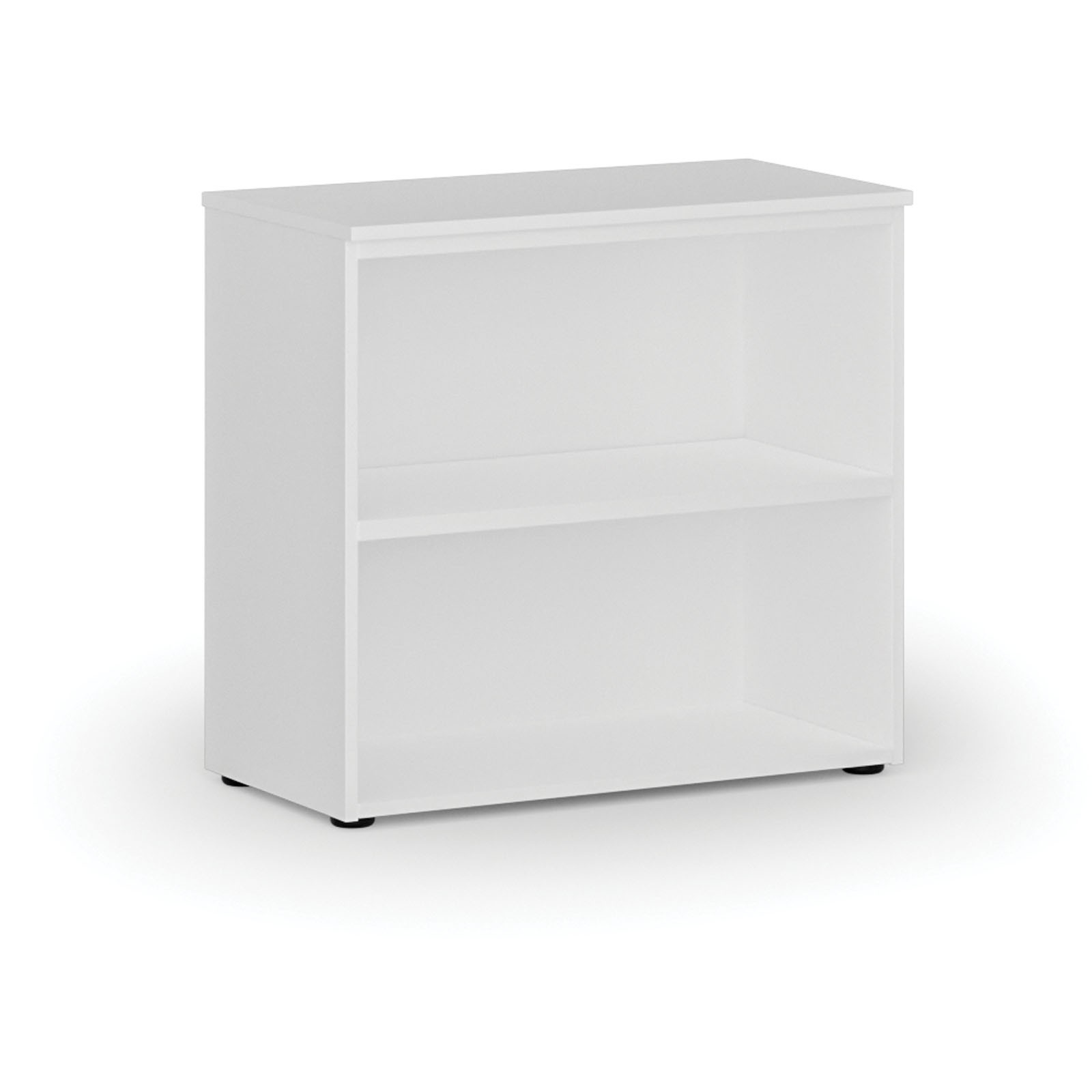 Fotografia produktu: Kancelársky regál PRIMO WHITE, 800 x 420 x 740 mm, biela