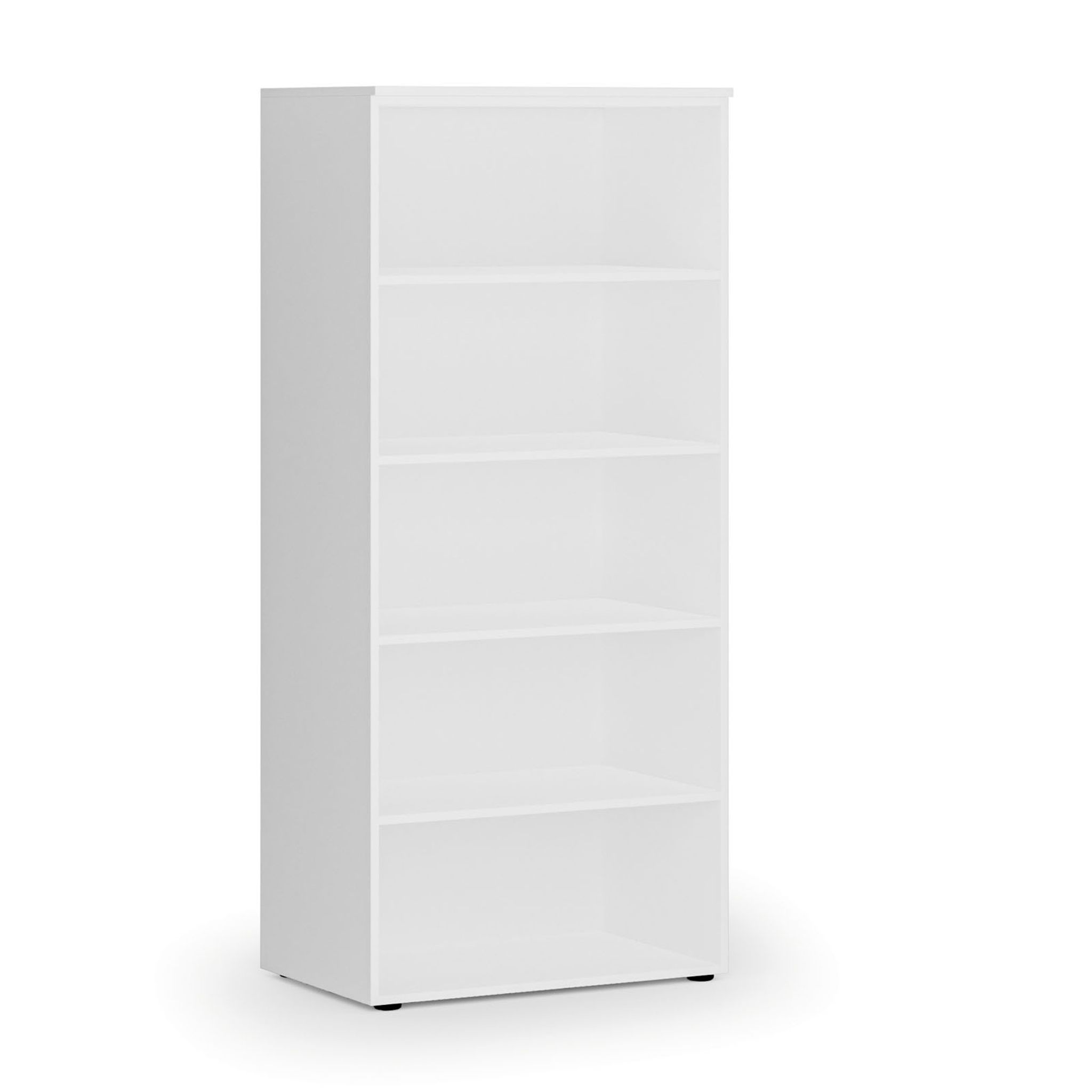 Kancelářský regál PRIMO WHITE, 800 x 500 x 1781 mm, bílá