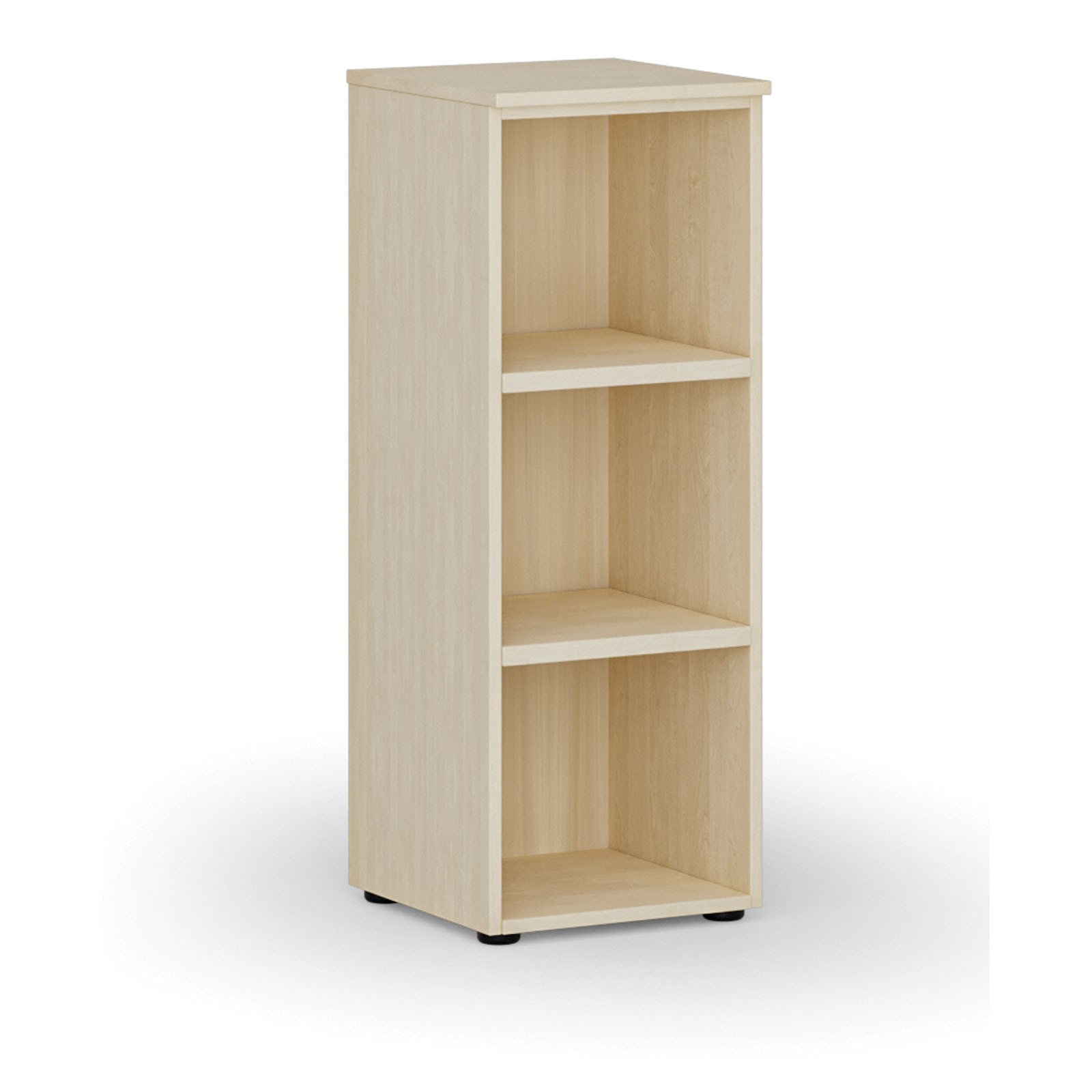 Fotografia produktu: Kancelársky regál PRIMO WOOD, 400 x 420 x 1087 mm, breza
