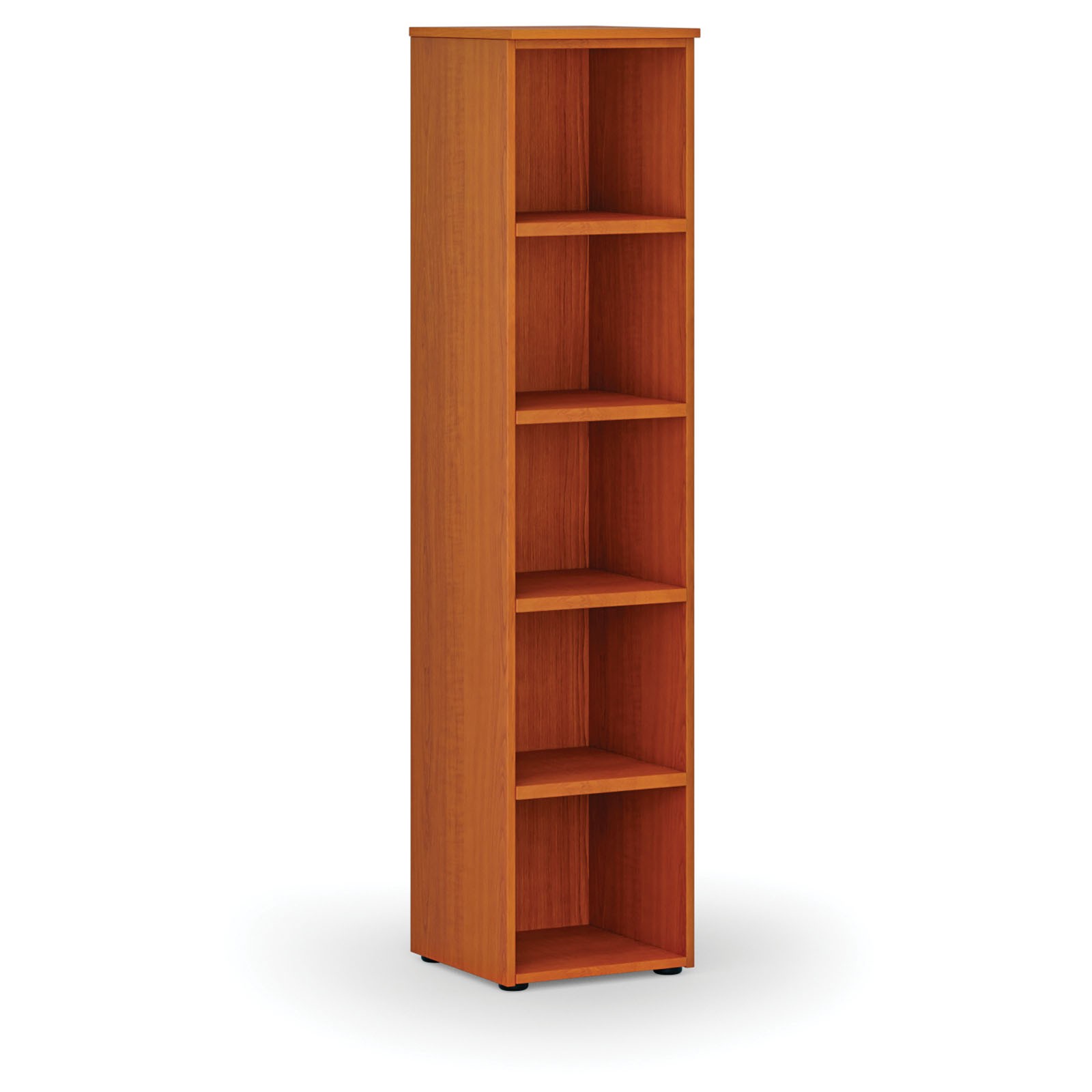 Fotografia produktu: Kancelársky regál PRIMO WOOD, 400 x 420 x 1781 mm, čerešňa