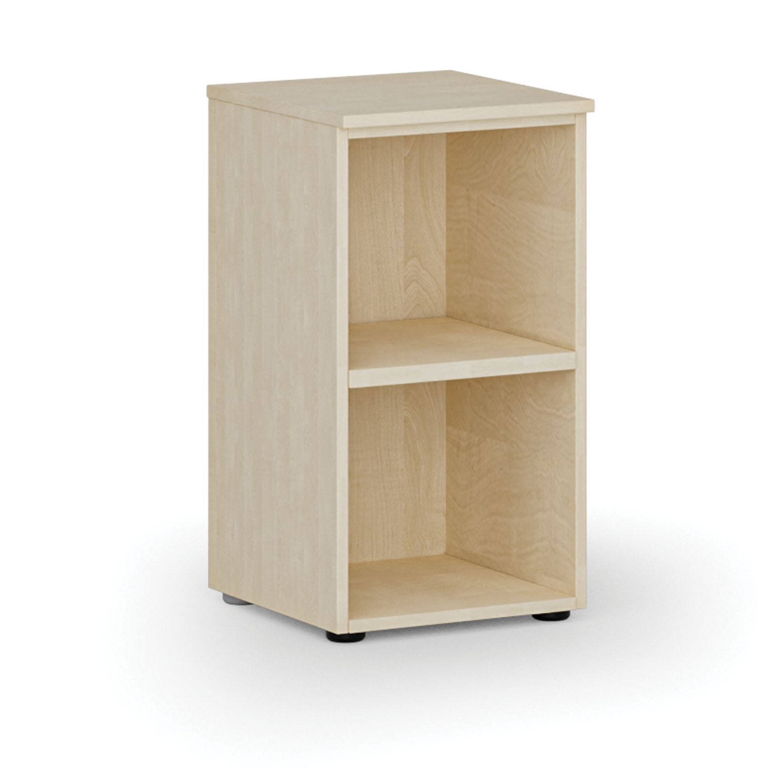 Fotografia produktu: Kancelársky regál PRIMO WOOD, 400 x 420 x 740 mm, breza