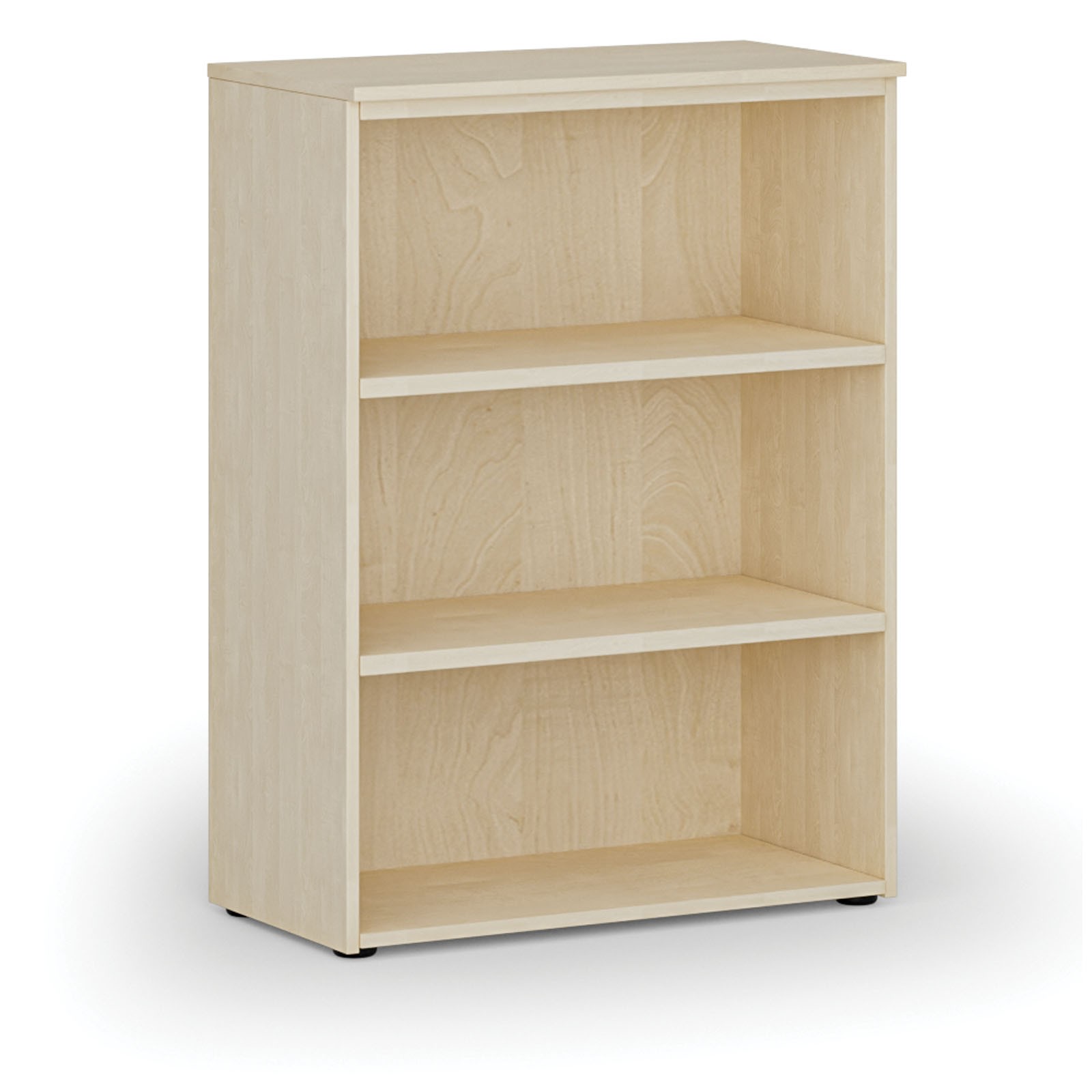 Fotografia produktu: Kancelársky regál PRIMO WOOD, 800 x 420 x 1087 mm, breza