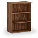 Kancelářský regál PRIMO WOOD, 800 x 420 x 1087 mm, ořech