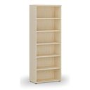 Kancelársky regál PRIMO WOOD, 800 x 420 x 2128 mm, breza