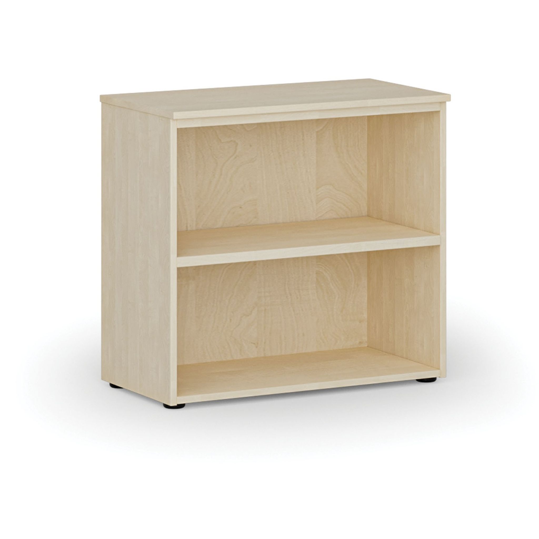 Kancelářský regál PRIMO WOOD, 800 x 420 x 740 mm, bříza