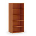 Kancelársky regál PRIMO WOOD, 800 x 500 x 1781 mm, čerešňa