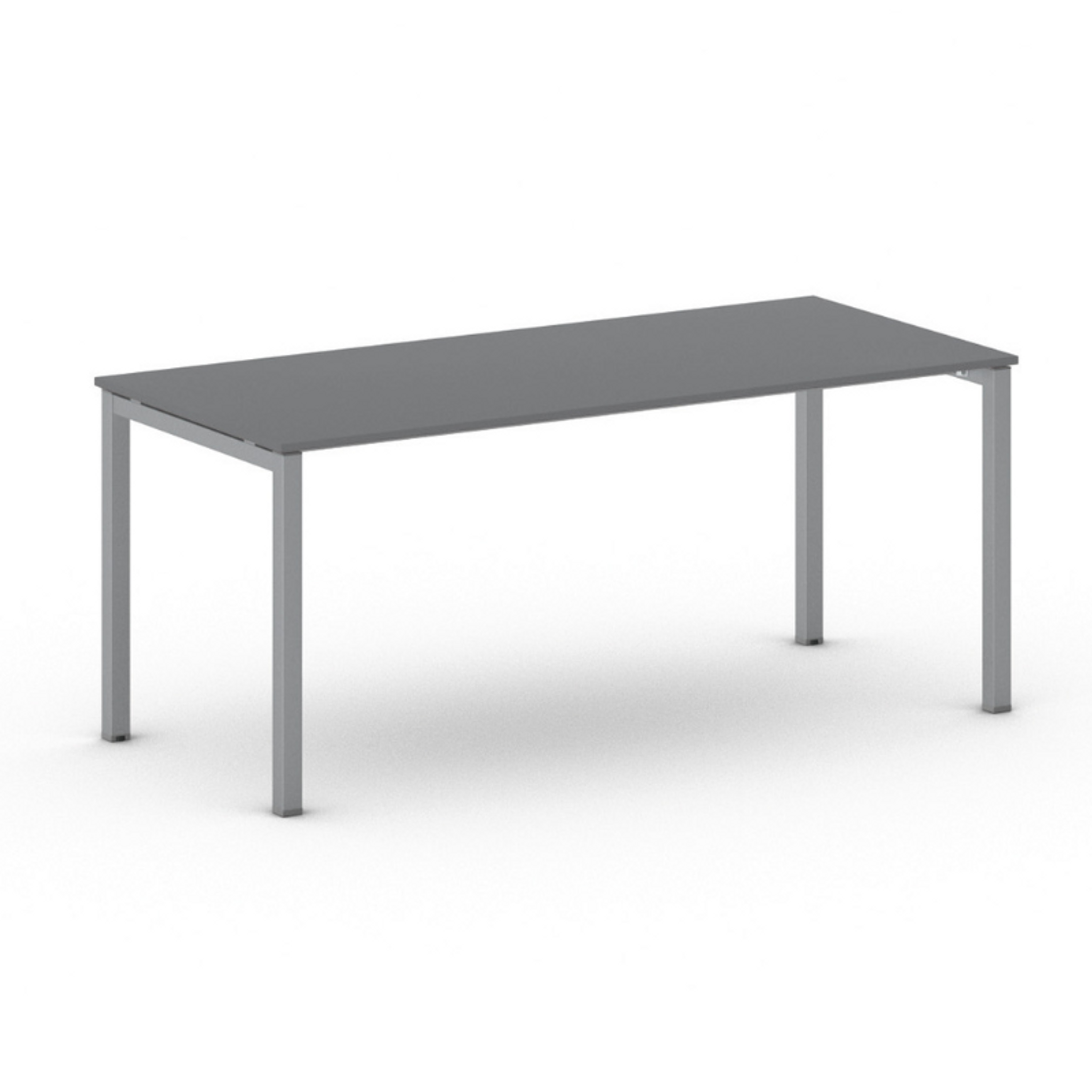 Kancelářský stůl METAL, 180x80 cm, grafit