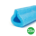 Kantenschutzprofil aus Schaum, Omega 7, 2 m, 50 Stk.