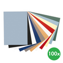 Karton für die Ringbindung, weiß/Kunstleder, 100 Stk.